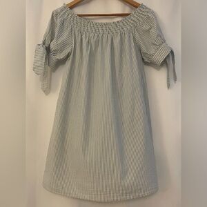 h.i.p. Striped Puff Sleeve Dress